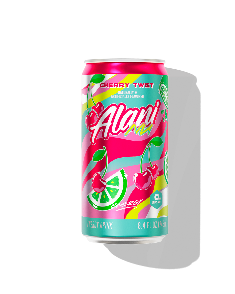 Alani Nu Cherry Twist Mini Energy 24-pack, front view
